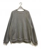 KAPTAIN SUNSHINEキャプテンサンシャイン）の古着「Suvin クルーネックスウェット　KS25SCS01」｜グレー