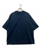 KAPTAIN SUNSHINEキャプテンサンシャイン）の古着「Suvin Supima Tube Halfsleeve Tee Heavy　KSBSCS02」｜ネイビー