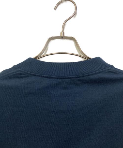KAPTAIN SUNSHINE（キャプテンサンシャイン）KAPTAIN SUNSHINE (キャプテンサンシャイン) Suvin Supima Tube Halfsleeve Tee Heavy　KSBSCS02 ネイビー サイズ:38の古着・服飾アイテム