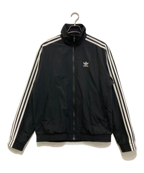 adidas（アディダス）adidas (アディダス) ウーブン ファイヤーバード トラックトップ ブラック サイズ:L 未使用品の古着・服飾アイテム