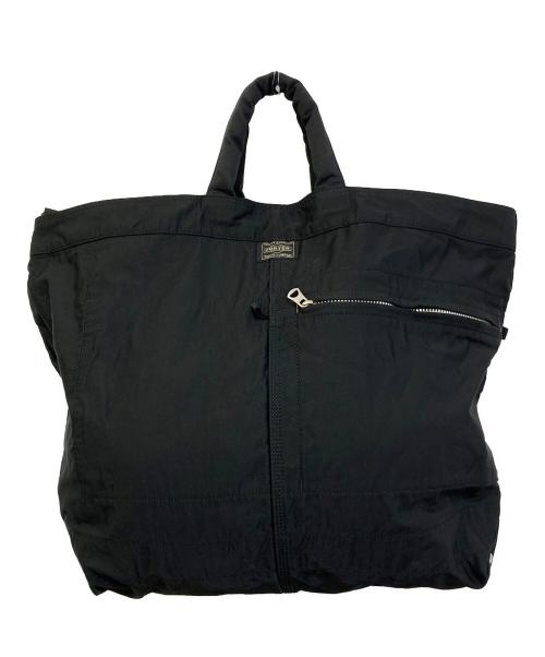 PORTER（ポーター）PORTER (ポーター) マイル 2WAY トートバッグ（L） ブラックの古着・服飾アイテム