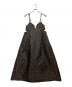 ANOGH（アノフ）の古着「JACQUARD CAMISOLE DRESS　AMW-22A-26」｜ブラック