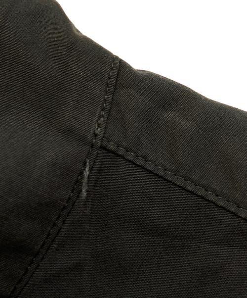 CABAN（キャバン）CABAN (キャバン) コットンタイプライター バンドカラーシャツ ネイビー サイズ:Lの古着・服飾アイテム