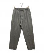 JIL SANDERジルサンダー）の古着「コットン ギャバジン イージーパンツ」｜グレー