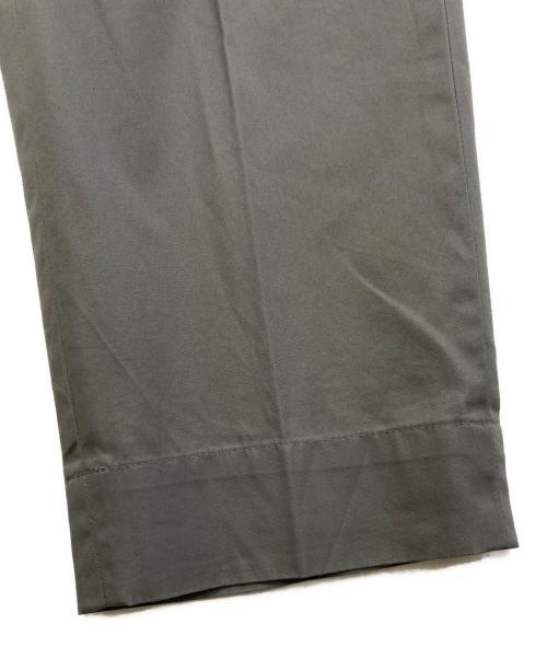 JIL SANDER（ジルサンダー）JIL SANDER (ジルサンダー) コットン ギャバジン イージーパンツ グレー サイズ:44の古着・服飾アイテム