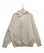 CABANキャバン）の古着「コットンカシミヤ パーカ」｜ホワイト