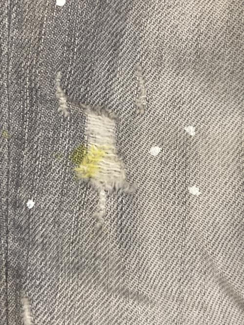 DSQUARED2（ディースクエアード）DSQUARED2 (ディースクエアード) デニムパンツ　S74LB0475 グレー サイズ:48の古着・服飾アイテム