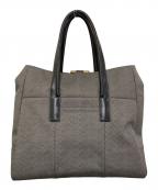 TOFF&LOADSTONEトフアンドロードストーン）の古着「タイド ヘリンボーン トートバッグ」｜グレー