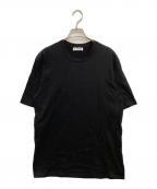 JIL SANDERジルサンダー）の古着「バックロゴTシャツ　J22GC0140」｜ブラック