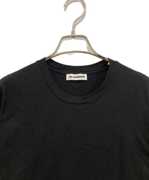 JIL SANDER（ジルサンダー）JIL SANDER (ジルサンダー) バックロゴTシャツ　J22GC0140 ブラック サイズ:Mの古着・服飾アイテム