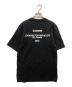 JIL SANDER (ジルサンダー) バックロゴTシャツ　J22GC0140 ブラック サイズ:M：15000円