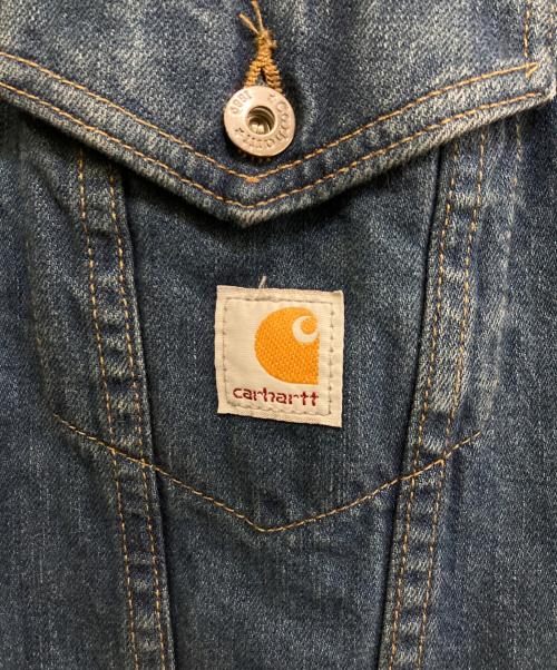 CarHartt（カーハート）CarHartt (カーハート) ボアデニムジャケット インディゴ サイズ:2XLの古着・服飾アイテム