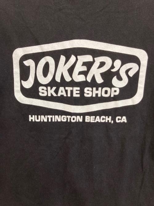 ALSTYLE APPAREL & ACTIVEWEAR（アレスタイルアパレル＆アクティブウェア）ALSTYLE APPAREL & ACTIVEWEAR (アレスタイルアパレル＆アクティブウェア) JOKERS SKLATE SHOP プリントTシャツ ブラック サイズ:Mの古着・服飾アイテム