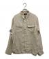 RRL（ダブルアールエル）の古着「Linen Herringbone Twill Workshirt」｜ベージュ