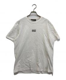 DSQUARED2（ディースクエアード）の古着「ロゴプリントTシャツ S74GD0997」｜ホワイト