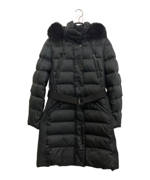 BURBERRY LONDON（バーバリーロンドン）BURBERRY LONDON (バーバリーロンドン) ブルーフォックスファーダウンコート 3891315 ブラック サイズ:Mの古着・服飾アイテム