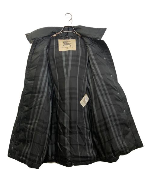 BURBERRY LONDON（バーバリーロンドン）BURBERRY LONDON (バーバリーロンドン) ブルーフォックスファーダウンコート 3891315 ブラック サイズ:Mの古着・服飾アイテム