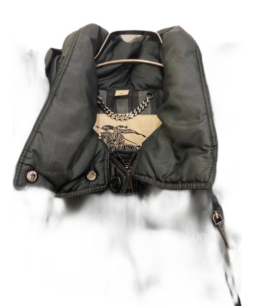 BURBERRY LONDON（バーバリーロンドン）BURBERRY LONDON (バーバリーロンドン) ブルーフォックスファーダウンコート 3891315 ブラック サイズ:Mの古着・服飾アイテム