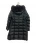 BURBERRY LONDON (バーバリーロンドン) ブルーフォックスファーダウンコート 3891315 ブラック サイズ:M：54000円