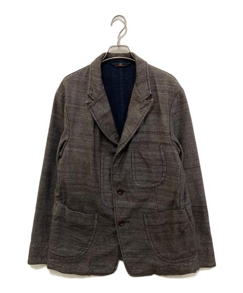 45R（フォーティファイブ・アール）45R (フォーティファイブ・アール) 裏地インディゴ3Bジャケット グレー サイズ:3の古着・服飾アイテム