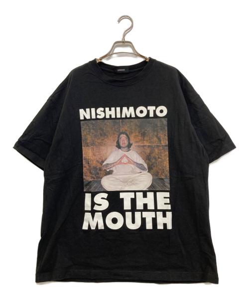 NISHIMOTO IS THE MOUTH（ニシモトイズザマウス）NISHIMOTO IS THE MOUTH (ニシモトイズザマウス) プリントTシャツ ブラック サイズ:XLの古着・服飾アイテム