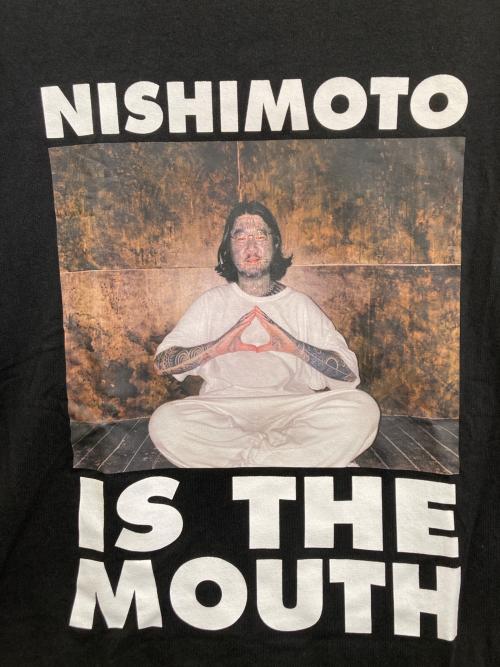 NISHIMOTO IS THE MOUTH（ニシモトイズザマウス）NISHIMOTO IS THE MOUTH (ニシモトイズザマウス) プリントTシャツ ブラック サイズ:XLの古着・服飾アイテム