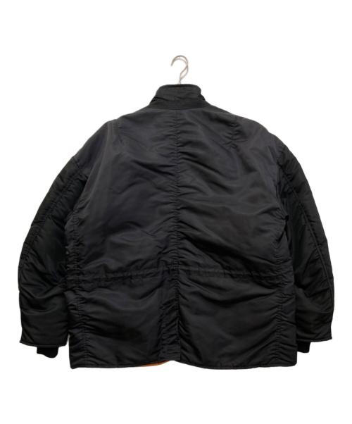 SIVA（シヴァ）SIVA (シヴァ) MA-1 FLIGHT DOUBLE-JACKET　21C-S-01-02 ブラック サイズ:2の古着・服飾アイテム