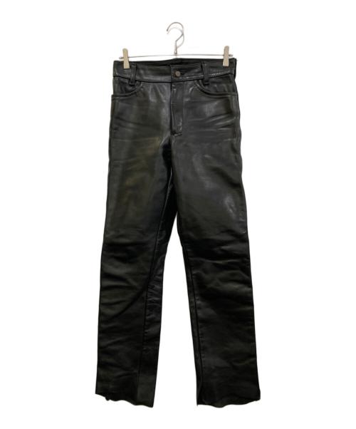 VANSON（バンソン）VANSON (バンソン) レザーパンツ ブラック サイズ:30の古着・服飾アイテム