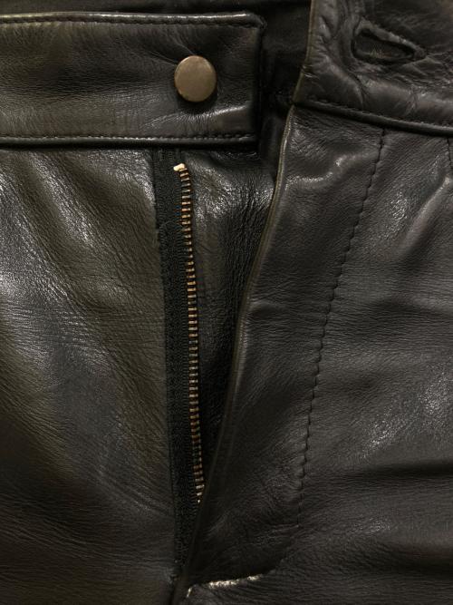 VANSON（バンソン）VANSON (バンソン) レザーパンツ ブラック サイズ:30の古着・服飾アイテム