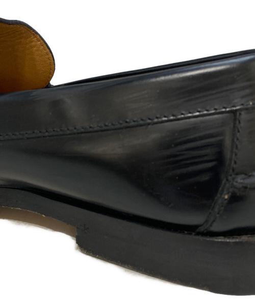 GUCCI（グッチ）GUCCI (グッチ) インターロッキングGローファー ブラック サイズ:7 1/2の古着・服飾アイテム