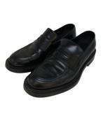 GUCCIグッチ）の古着「Uチップコインローファー」｜ブラック