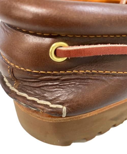 Timberland（ティンバーランド）Timberland (ティンバーランド) 3-EYELET CLASSIC RUGSOLE ブラウン サイズ:27.5の古着・服飾アイテム