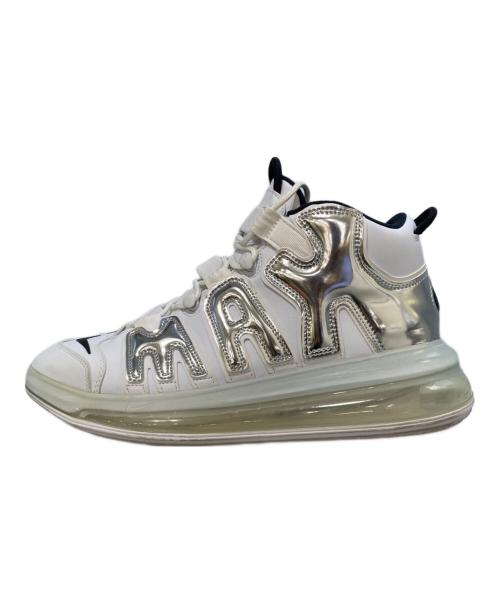 NIKE（ナイキ）NIKE (ナイキ) AIR MORE UPTEMPO 720 CHROME ホワイト サイズ:28.5の古着・服飾アイテム