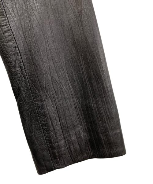 BALMAIN（バルマン）BALMAIN (バルマン) レザーコート ブラック サイズ:不明(実寸をご参考下さい)の古着・服飾アイテム