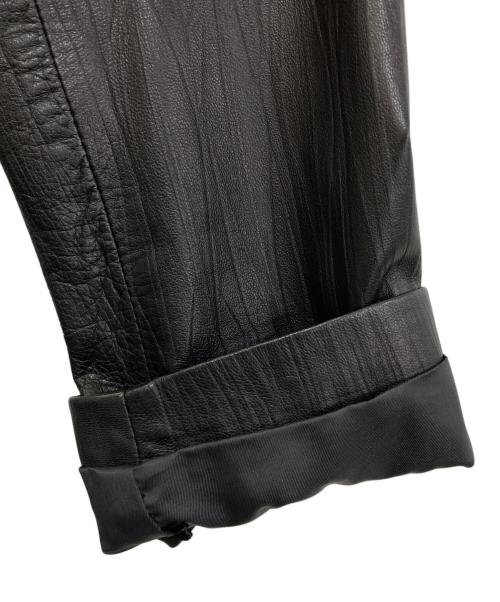 BALMAIN（バルマン）BALMAIN (バルマン) レザーコート ブラック サイズ:不明(実寸をご参考下さい)の古着・服飾アイテム