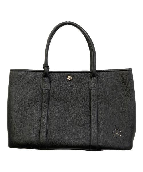 BARNEYS NEWYORK（バーニーズ・ニューヨーク）BARNEYS NEWYORK (バーニーズ・ニューヨーク) Mercedes Benz (メルセデスベンツ) トートバッグ ブラックの古着・服飾アイテム