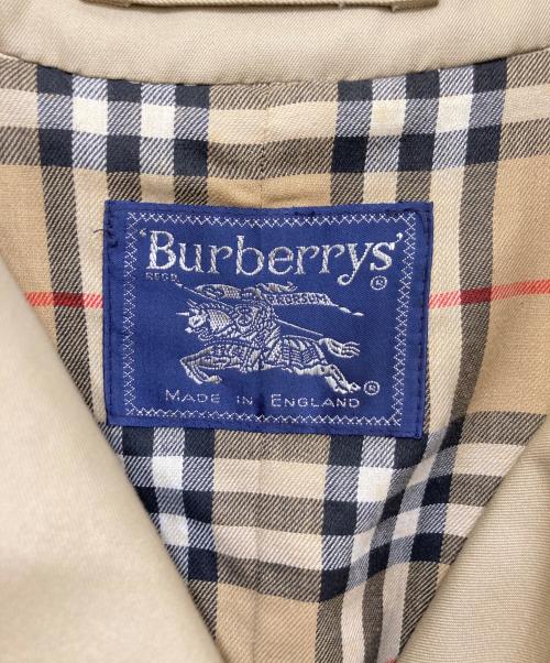 Burberry's（バーバリー）Burberry's (バーバリーズ) 80's 裏地ノバチェックトレンチコート ベージュ サイズ:サイズ表記なしの古着・服飾アイテム