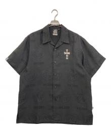 DOG TOWN（ドッグ タウン）の古着「総柄シャツ」｜ブラック
