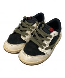 NIKE（ナイキ）の古着「JORDAN BRAND JORDAN 1 LOW OG SP TD」｜ホワイト×カーキ