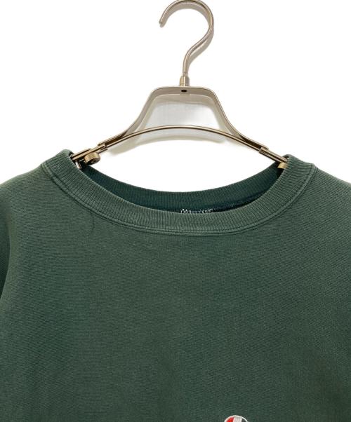 Champion REVERSE WEAVE（チャンピオン リバース ウィーブ）Champion REVERSE WEAVE (チャンピオン リバース ウィーブ) 90`sリバースウィーブスウェット グリーン サイズ:XLの古着・服飾アイテム