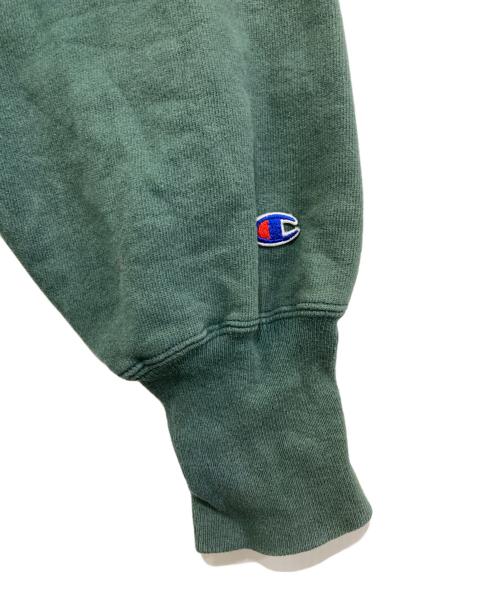 Champion REVERSE WEAVE（チャンピオン リバース ウィーブ）Champion REVERSE WEAVE (チャンピオン リバース ウィーブ) 90`sリバースウィーブスウェット グリーン サイズ:XLの古着・服飾アイテム