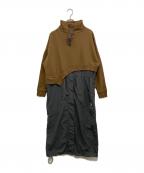 nagonstansナゴンスタンス）の古着「バックウォームDRS」｜グレー