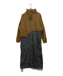 nagonstans（ナゴンスタンス）の古着「バックウォームDRS」｜グレー