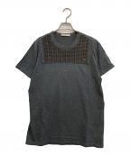 PRADAプラダ）の古着「ビジューカットソー」｜グレー