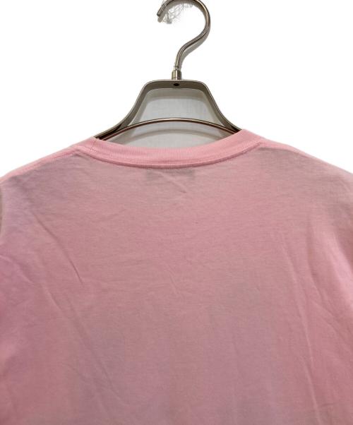 RAF SIMONS（ラフシモンズ）RAF SIMONS (ラフシモンズ) プリントTシャツ　191.122 ピンク サイズ:Sの古着・服飾アイテム