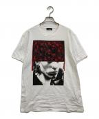 RAF SIMONSラフシモンズ）の古着「プリントTシャツ」｜ホワイト