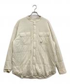 Snow peakスノーピーク）の古着「INSURATION BIG SHIRT　JS-SH-20AU001」｜アイボリー