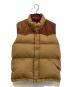 Crescent Down Works（クレセントダウンワークス）の古着「ダウンベスト」｜ベージュ