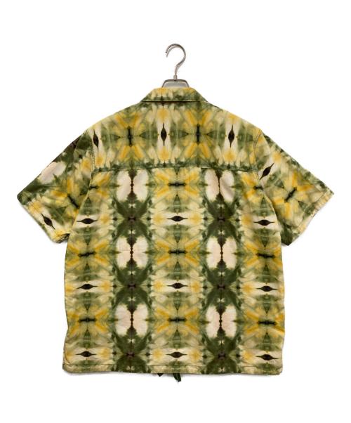 THE NORTH FACE（ザ ノース フェイス）THE NORTH FACE (ザ ノース フェイス) TIE DYE PRINT H/S SHIRT グリーン サイズ:Lの古着・服飾アイテム