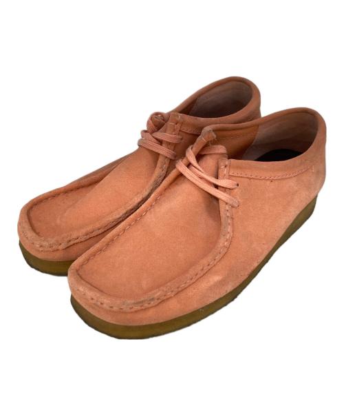 CLARKS（クラークス）CLARKS (クラークス) ワラビー ピンク サイズ:26.5の古着・服飾アイテム